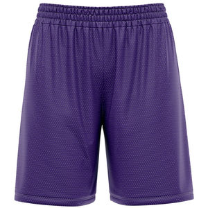 Pantalones cortos de baloncesto de moda informal para hombre Pantalones cortos estampados de malla de poliéster personalizados con bordado - Product Image 2