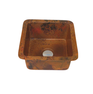 Fregadero de lavabo de cobre de la mejor calidad Diseño de tendencia Fregadero de utensilios de forma rectangular para accesorios de cocina - Product Image 1