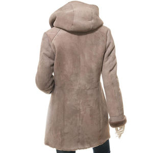 เสื้อโค้ทหนังแท้สั่งตัดสำหรับผู้หญิง คุณภาพดีเยี่ยม - Product Image 4