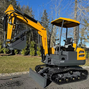 ENVÍO GRATUITO Miniexcavadora Hidráulica AGT MY50R de 27 HP con Cuchilla de Retroexcavación de 51 Pulgadas y Cucharón de Excavación de 16 Pulgadas con Dientes, Control Piloto, Aprobada por la EPA y la CE - Product Image 1