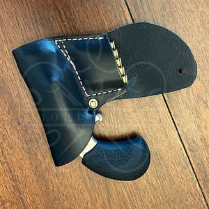 Étui de transport dissimulé en cuir véritable - Haute qualité, durable, sécurité renforcée, disponible en marron et noir, best-seller - Product Image 4