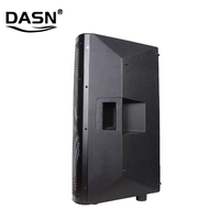 DASN SCH15D3 15 pouces 500W en plastique PA alimenté Audio professionnel maison fête Subwoofer haut-parleurs portables actifs système sonore