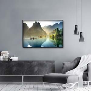 กรอบโปสเตอร์สีดำมินิมอล ขนาด 59.4 x 84.1 ซม. ขนาด DIN A1 - Product Image 4