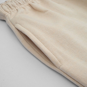 Pantalon de survêtement unisexe en molleton de coton 100% coton 400 g/m² brodé, réglable, avec cordon de serrage, personnalisable avec logo, haute qualité, vente en gros - Product Image 2