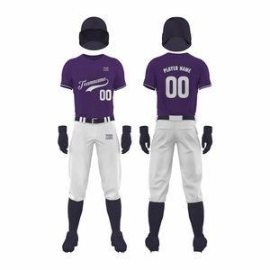 Uniforme de béisbol para hombre superventas de 2026, ropa de equipo con logotipo personalizado, transpirable, 100% poliéster - Product Image 2