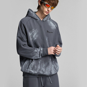 Chándales Casuales con Capucha de Invierno de Felpa 100% Algodón Personalizados para Hombre, Calidad Premium, Totalmente Personalizables, Venta al Por Mayor - Product Image 4