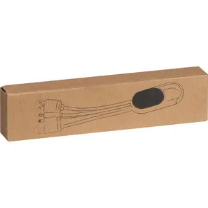 Cavo di Ricarica 3-in-1 Personalizzato Carmen, Gadget USB Promozionali - Product Image 3