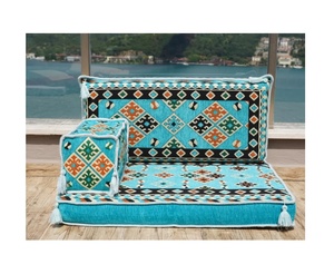 Asientos de suelo árabe Sofá de suelo árabe Piso de asiento Árabe | 90x70x10cm 3 piezas 1 Juego - Product Image 1