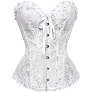 Wholesale <b>Underbust</b> <b>Corset</b> Bustier Shapewear Lace Bandage <b>Corset</b> Top Women Pakistani Supplier - Product Image 1