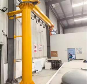 Grue à flèche industrielle à rotation complète, palan motorisé, capacité de levage de 5 tonnes, moteur principal, système de grue TOP, flèche de 20 pieds - Product Image 2