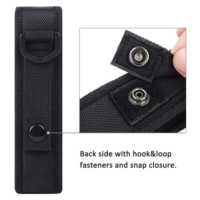 Lampe de poche Molle pochette torche tactique étui support de ceinture en Nylon Camping en plein air randonnée équipement lampe de poche étui de transport pochette
