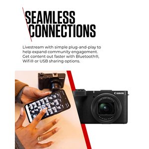 กล้องวิดีโอมุมกว้างพิเศษ F/2.8 พร้อมซูมออปติคอล 10 เท่า ความละเอียด 48MP รองรับ USB และ Wi-Fi สำหรับผู้สร้างคอนเทนต์และนักเดินทาง - Product Image 4