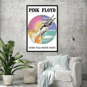 Póster Decorativo de Pared con el Símbolo 'Wish You Were Here' de Pink Floyd, Estilo Moderno - Product Image 2