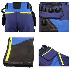 Pantalones DE SEGURIDAD reflectantes con protección de alta visibilidad Desgaste Algodón Poliéster Pantalones reflectantes ligeros de trabajo - Product Image 5