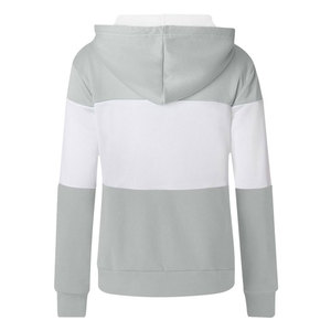 Sweat à capuche décontracté pour femme, haute qualité, 100% coton molletonné épais 300g, col à capuche, manches longues, fermeture éclair frontale, respirant - Product Image 4
