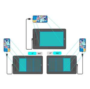 แท็บเล็ตกราฟิก DECO01 V3 สีชมพู พร้อมแรงกด 8192 ระดับ ความละเอียดปากกา 5080 LPI ปุ่มลัดปรับแต่งได้ 8 ปุ่ม - Product Image 3