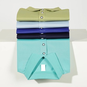 Jersey bordado personalizado para hombre, polos lisos en blanco, ropa de trabajo de manga corta, la mejor calidad, 100% algodón, diseño deportivo, comodidad - Product Image 5