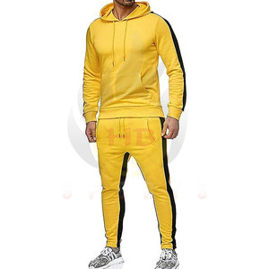 Trajes de chándal de invierno para hombre hechos a medida al por mayor 100% poliéster Logo capucha patrón sólido estilos de diseñador opciones de tamaño personalizado - Product Image 4