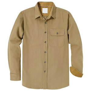 เสื้อเชิ้ตผู้ชาย เสื้อเชิ้ตผู้ชายที่ระบายอากาศได้ดีน้ำหนักเบาสำหรับสวมใส่ในสภาพอากาศอบอุ่นและใช้ในสำนักงาน - Product Image 1