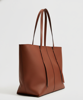 Petit sac fourre-tout structuré en cuir marron pour femme, style vintage, motif bonbon, fermeture éclair, deux sangles, bandoulière, mini sac à main 7 pouces, doublure en coton, résistant à l'eau