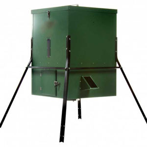 JH-Mech مغذي للغزلان في الهواء الطلق ، مغذي الغزلان بالجاذبية الصديقي الصديقي الصديقي الصديقي ، حاجز قابل للتعديل 500 رطل ، مغذيات الغزلان والبروتين المعدني - Product Image 1