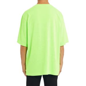 เสื้อยืดผู้ชายผ้าฝ้าย 100% ปรับแต่งได้ 240 กรัม พิมพ์ลายโลโก้ด้านหน้า เสื้อยืดเปล่าสำหรับออกแบบ - Product Image 4