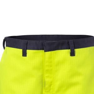 TOP QUALITÉ Résistant À La Chaleur Soudage Travail Porter Pantalon Taille Élastique Combinaison De Protection avec Taille Moyenne Droite Style Hip Hop Utilisation En Atelier - Product Image 6