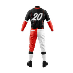 Uniforme de baseball léger avec logo personnalisé à vendre dernier design ensemble uniforme de baseball imprimé vierge - Product Image 3