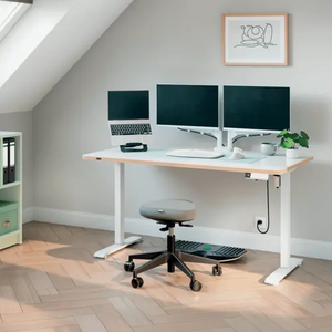Ergo <b>Compact</b> Electric Height Adjustable Sit/Stand <b>Desk</b> with Stand-Up Reminder, 140 x 80 cm - Product Image 3