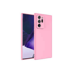 Coque de protection en silicone liquide anti-traces de doigts Netzy rose clair de qualité supérieure pour Samsung Galaxy Note 20 Ultra, style élégant et tendance - Product Image 1