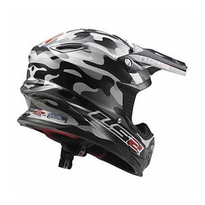 CASCO Cross LS2 MX456 Nouveau casque de motocross avec double visière Coque en fibre de verre et en polycarbonate Taille XL Emballé dans une boîte - Product Image 2