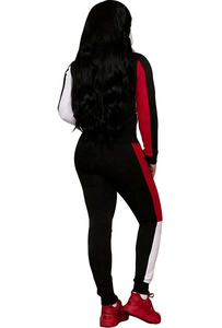 Colorful Printed 100% Cotton Ladies Sweat Suits 2-Piece Winter Tracksuit <b>Women</b> Jogging Tracksuit Set For <b>Women</b> Plus Size Custom - Product Image 3