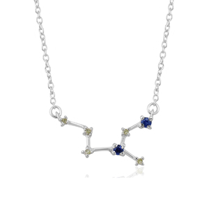 Collares de Joyería Fina de Lujo, Plata de Ley 925, Peridoto, Collar con Múltiples Piedras Preciosas del Zodiaco para Fiestas de Moda, Regalo a Bajo Precio - Product Image 1