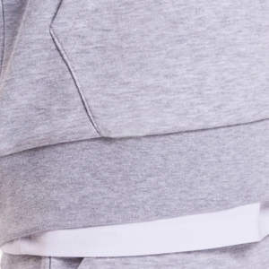 Sudadera con Capucha para Hombre, de Alta Calidad, con Cierre, Color Sólido, Cómoda, Informal, Personalizable en Color y Talla hasta 6XL para Invierno - Product Image 2