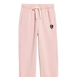 Pantalones de chándal acampanados con estampado personalizado de alta calidad para mujer, ropa de calle de invierno transpirable, Joggers, estilo frontal plano, algodón 100% - Product Image 1