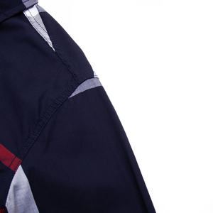 Chemise décontractée à manches longues pour homme, col montant uni, popeline 100% coton, saison estivale, taille 6XL, chemises habillées - Product Image 5