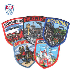 Parches bordados directos de fábrica para chaquetas - Product Image 2