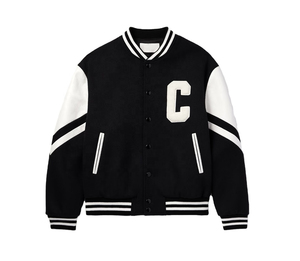 New High Quality 100% Wool Winter Stand Collar <b>Vintage</b> Style Custom Logo College Baseball Bomber <b>Varsity</b> <b>Jacket</b> for Men - Product Image 6