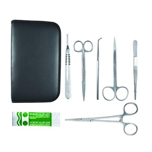 <b>Top</b> Quality Surgery Kits 7 Pieces Stainless Steel Scissor Tweezer Scaler Forceps and Other Surgical <b>Tools</b> Set - Product Image 1
