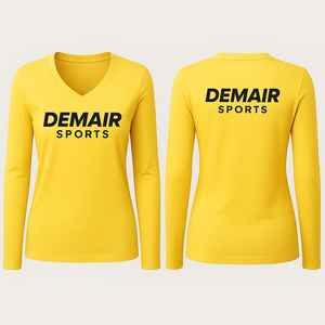 Camiseta de gran tamaño de moda para mujer, ropa de calle, estilo de moda, logotipo personalizado, 100% de algodón con estampado camisetas lisas, ropa cómoda de uso diario - Product Image 1