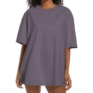 T-shirts d'été vierges de haute qualité T-shirt imprimé décontracté à col rond T-shirts graphiques oversize pour femmes - Product Image 3