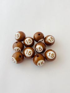 Boules de billard de couleur chocolat Logo personnalisé Boules de billard et de billard Design personnalisé Grade personnalisé - Product Image 4