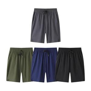 Shorts de sport 100% coton de haute qualité pour hommes Shorts de course d'entraînement avec poches en gros pour l'entraînement - Product Image 1