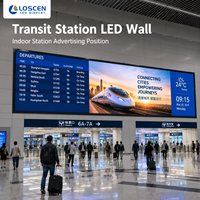 Affichage LED extérieur couleur P4 pour centre de transport, protection IP65, animation, signalisation directionnelle, ascenseurs, magasins de détail