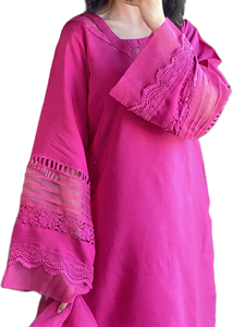 Élégant et unique Shalwar Kameez long pour filles |   Robe pakistanaise formelle |   Tenue élégante pour les fêtes et les mariages - Product Image 4