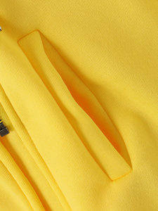 Haute qualité longue longueur couleur unie poche zippée décontracté confortable élégant sweats à capuche pour femmes - Product Image 5