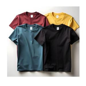 เสื้อยืดสำหรับผู้ชายเสื้อ100% คอตตอนแบบลำลองสำหรับออกนอกบ้านเสื้อยืดโอเวอร์ไซส์ออกแบบได้เองส่งออกจากบีดี - Product Image 6