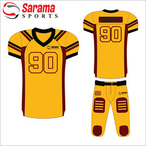 Equipación de equipo de fútbol americano, diseño de uniformes de fútbol americano, jersey de fútbol americano personalizado, nuevo diseño - Product Image 2