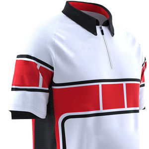 Polo de Motocross de alta calidad para hombre, Manga corta transpirable, colores personalizados y logotipo, deportes de equitación - Product Image 6