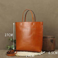 Bolso Tote de Diseño Personalizado en Cuero Genuino Grabado para Mujer - Marca Privada, Estilo Vintage de Lujo, Uso en Exteriores, Abierto/con Cremallera
